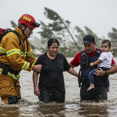 Emergency relief support during severe flooding